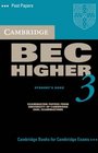 Cambridge BEC Higher 3 Audio Cassette
