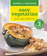 Meals in Minutes Easy Vegetarian Quick Easy  Delicious