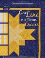 One Line at a Time Encore 33 New Geometric MachineQuilting Designs