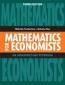 Mathematics for Economists An Introductory Textbook 3rd Edition