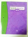 Saxon Math 5/4 Assessment and Classroom Masters