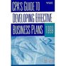 CPA's Guide to Developing Effective Business Plans 1999
