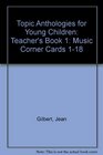 Topic Anthologies for Young Children Teacher's Book 1 Music Corner Cards 118