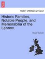 Historic Families Notable People and Memorabilia of the Lennox