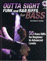 Outta Sight Funk  RB Riffs for Bass Book/audioCD
