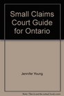 Small Claims Court Guide for Ontario