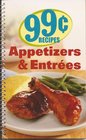 99 Recipes Appetizers  Entrees
