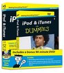 iPod  iTunes For Dummies DVD  Book Bundle