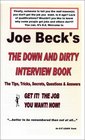 The Down and Dirty Interview Book