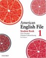 American English File 1 Student Book