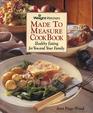 Weight Watchers Made to Measure Cookbook Healthy Eating for You and Your Family