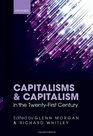 Capitalisms and Capitalism in the TwentyFirst Century