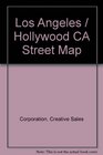 Los Angeles / Hollywood CA Street Map