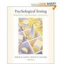 Psychological Testing Principles Applications  Issues