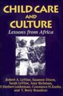 Child Care and Culture : Lessons from Africa