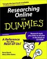 Researching Online for Dummies