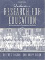 Qualitative Research for Education An Introduction to Theories and Methods