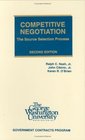 Competitive Negotiation The Source Selection Process