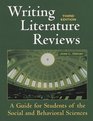 Writing Literature Reviews A Guide for Students of the Social and Behavioral Sciences