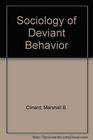 Sociology of deviant behavior