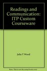 Readings and Communication ITP Custom Courseware