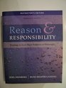 Reason  Responsibility Instructor's Editon