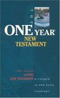 One Year New Testament (The Living Bible)