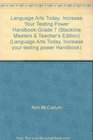 Language Arts Today Increase Your Testing Power HandbookGrade 7