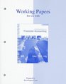 Working Papers to accompany Fundamentals of Financial Accounting 2/e