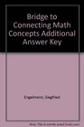 Bridge to Connecting Math Concepts Additional Answer Key