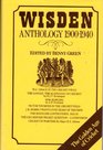 Wisden Anthology 19001940