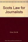 Scots Law for Journalists