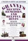 Granny's Recipes Remedies and Helpful Hints