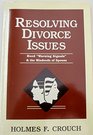 Resolving Divorce Issues