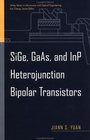 Sige GAAS and Inp Heterojunction Bipolar Transistors