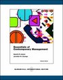 Essentials of Contemporary Management OLC with Premium Content Card
