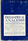Philosophical Analysis A Collection of Essays
