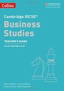 Cambridge IGCSE Business Studies Teacher Guide