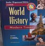 World History Modern Times California Teacher Wraparound Edition