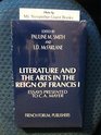 Literature and the Arts in the Reign of Francis I