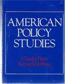 American Policy Studies