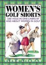 Women's Golf Shorts  1001 HoleinOneLiners by and About Women in Golf