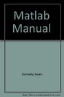 Matlab Manual Computer Laboratory Exercises