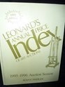 Leonard's ANNUAL Price Index of Art Auctions Volume 16