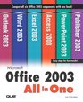 Microsoft Office 2003 AllinOne