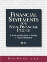 Financial Statements for NonFinancial People A QuickAndEasy Guide to Reading a Financial Statement