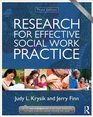 Research for Effective Social Work Practice