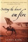 Setting the Desert on Fire