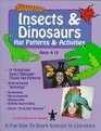 Insects  Dinosaurs Hat Patterns and Activities