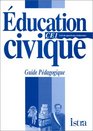 Education civique CE1 guide pdagogique Cycles des apprentissages fondamentaux